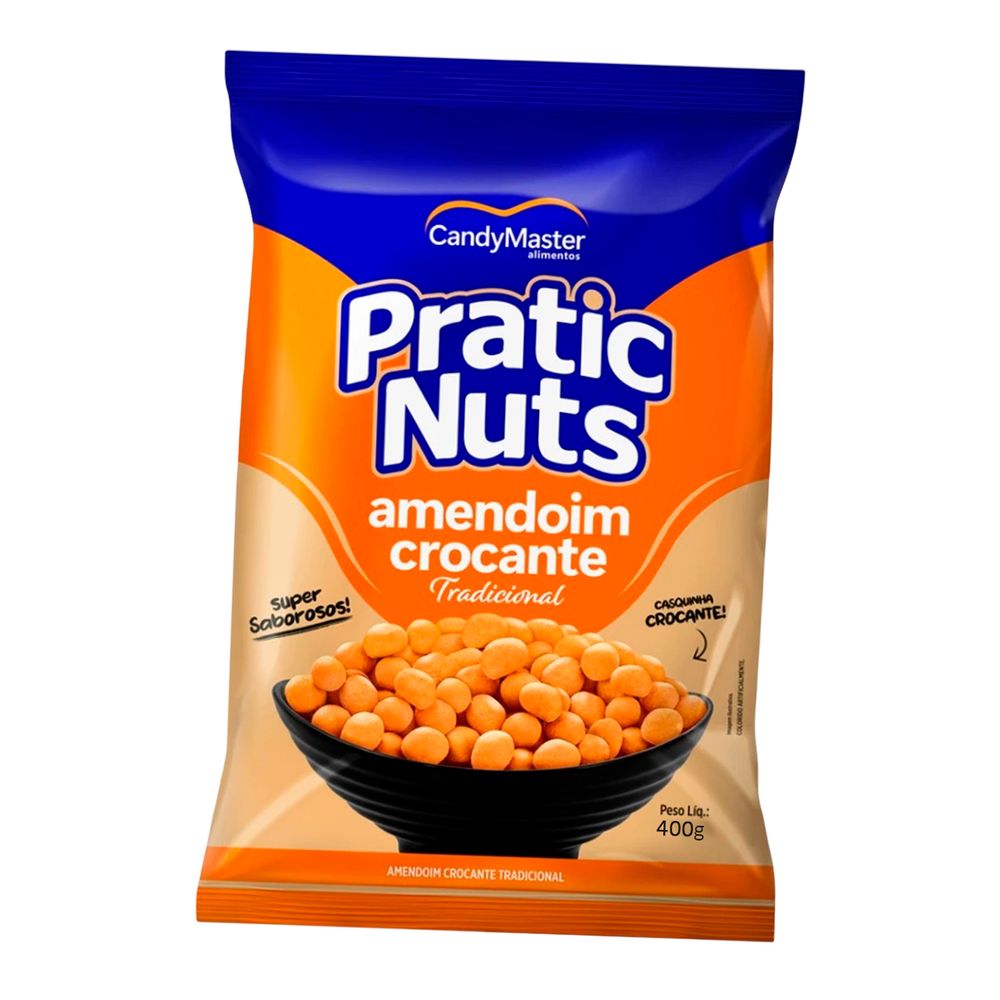 Amendoim Crocante Pratic Nuts 400g-2-